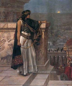 Königin Zenobias letzten Blick auf Palmyra Herbert Gustave Schmalz Ölgemälde